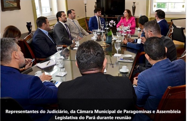 Reunião discute construção de novo Fórum de Paragominas